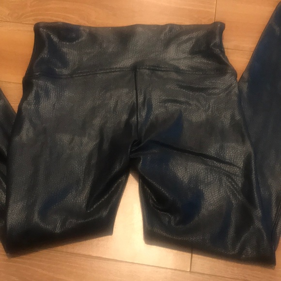 Spanx Pants Leggings Animal Print M - Picture 7 of 8